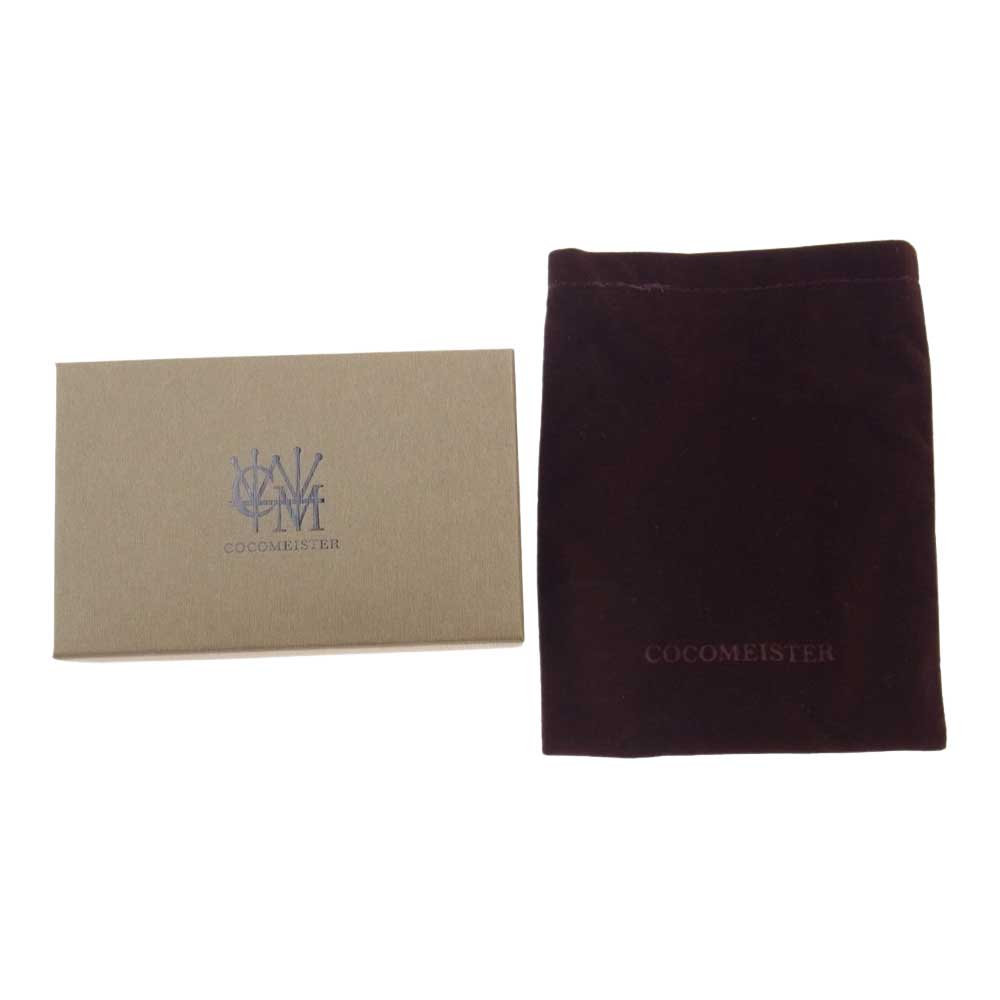 COCOMEISTER ココマイスター シェルコードバン サルトラム レザー コインケース 小銭入れ ブラウン系【極上美品】【中古】