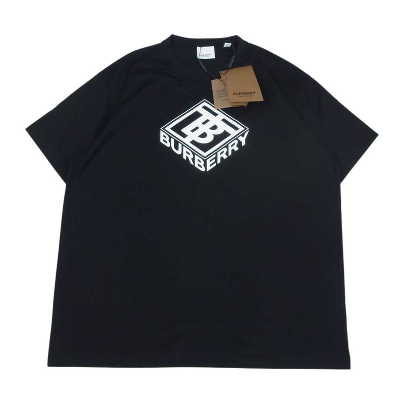 Burberry バーバリー ロゴ tシャツ ブラック-