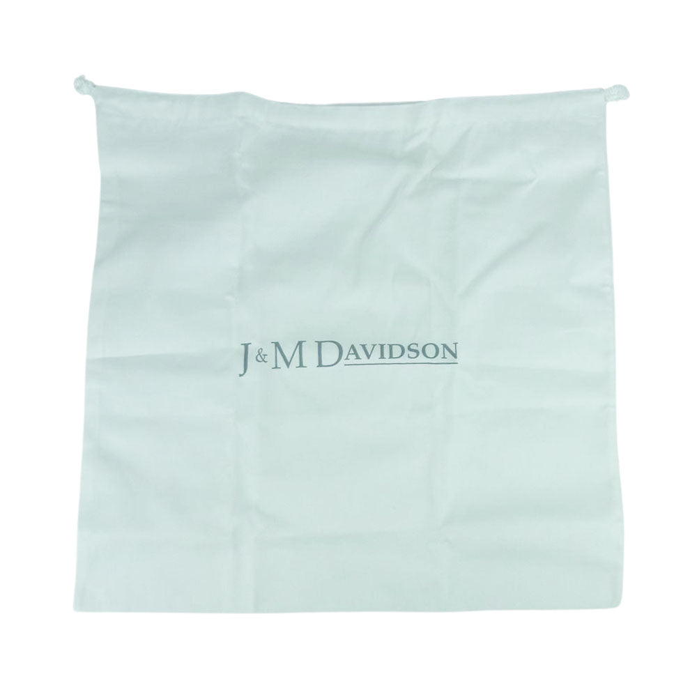 J&M Davidson ジェイアンドエムデヴィッドソン BELT POUCH ベルト ポーチ ショルダー バッグ レッド系【美品】【中古】