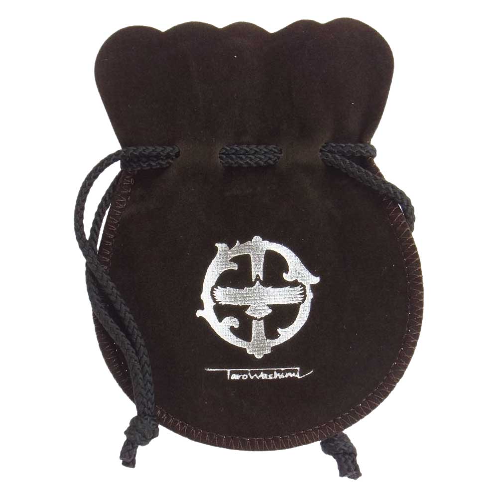 TARO WASHIMI ワシミタロウ 鷲見太郎 P&T ギャランティ付属 鷲見太郎 ワシミタロウ フライト フェザー ミディアム M ペンダントトップ【美品】【中古】