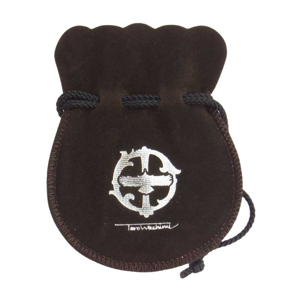 TARO WASHIMI ワシミタロウ 鷲見太郎 P&T ギャランティ付属 鷲見太郎 ワシミタロウ K18 arabesque cross アラベスク イーグルメタル ミニ クロス ペンダントトップ【美品】【中古】