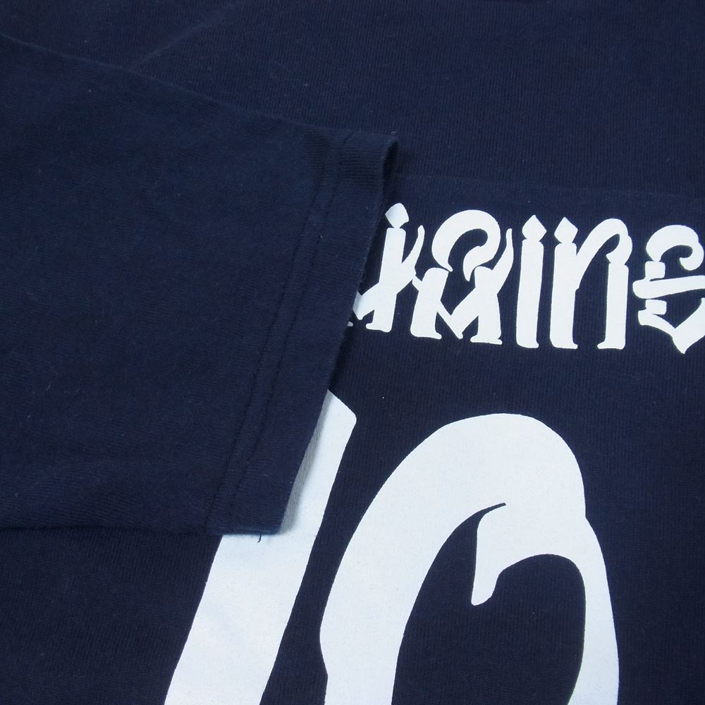 CLUCT クラクト ナンバリング フットボール カットソー ネイビー系 M【中古】