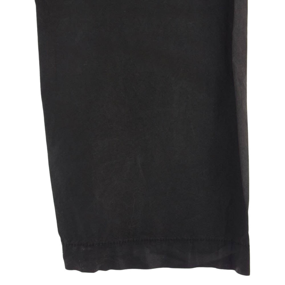 Rick Owens リックオウエンス DU3375 DRKSHDW ダークシャドウ CREATCH CARGO PANTS クリッチ サルエル スキニー カーゴパンツ ブラック系 XL【中古】