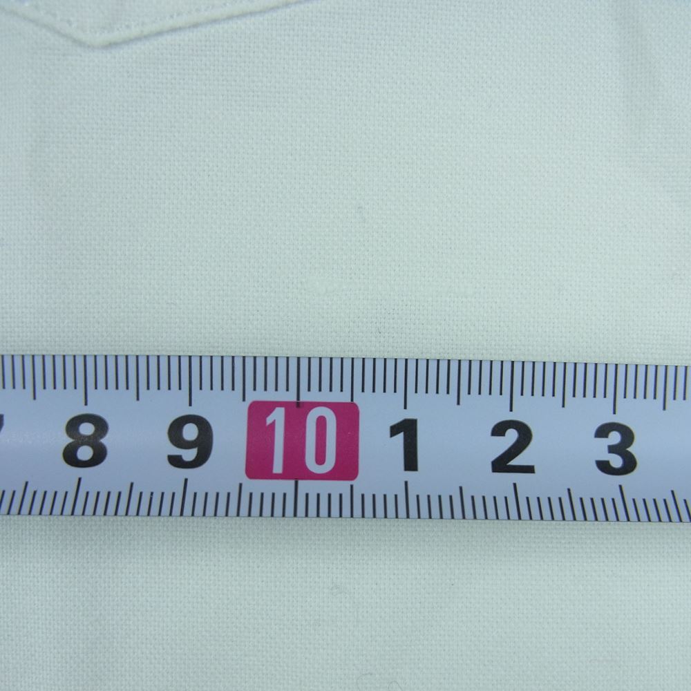 RRL ダブルアールエル 半袖 シャツ コットン インド製 ホワイト系 S【中古】