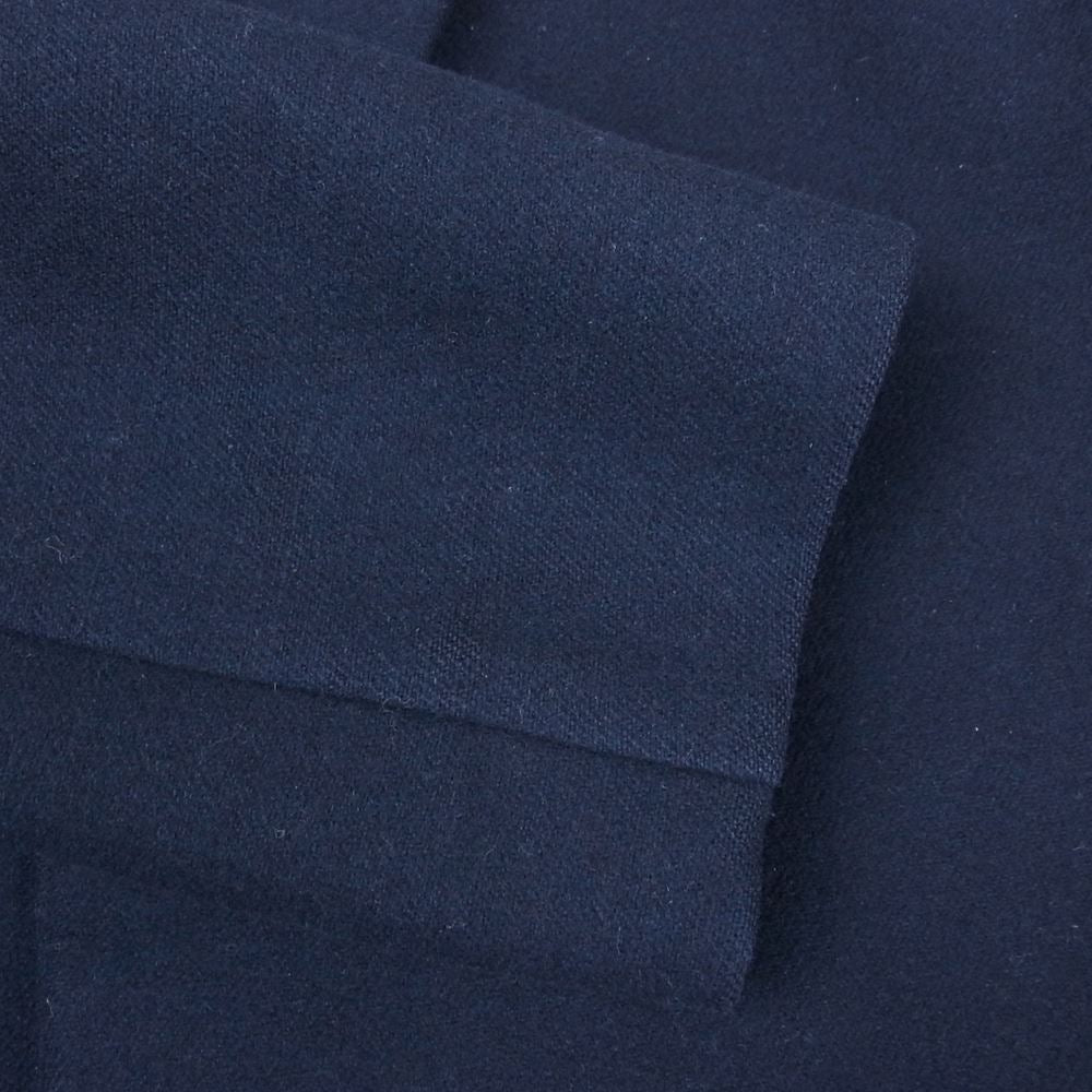 CELINE セリーヌ 2 8H28/7165 フィービー期 クロンビー コート ネイビー系 38【中古】