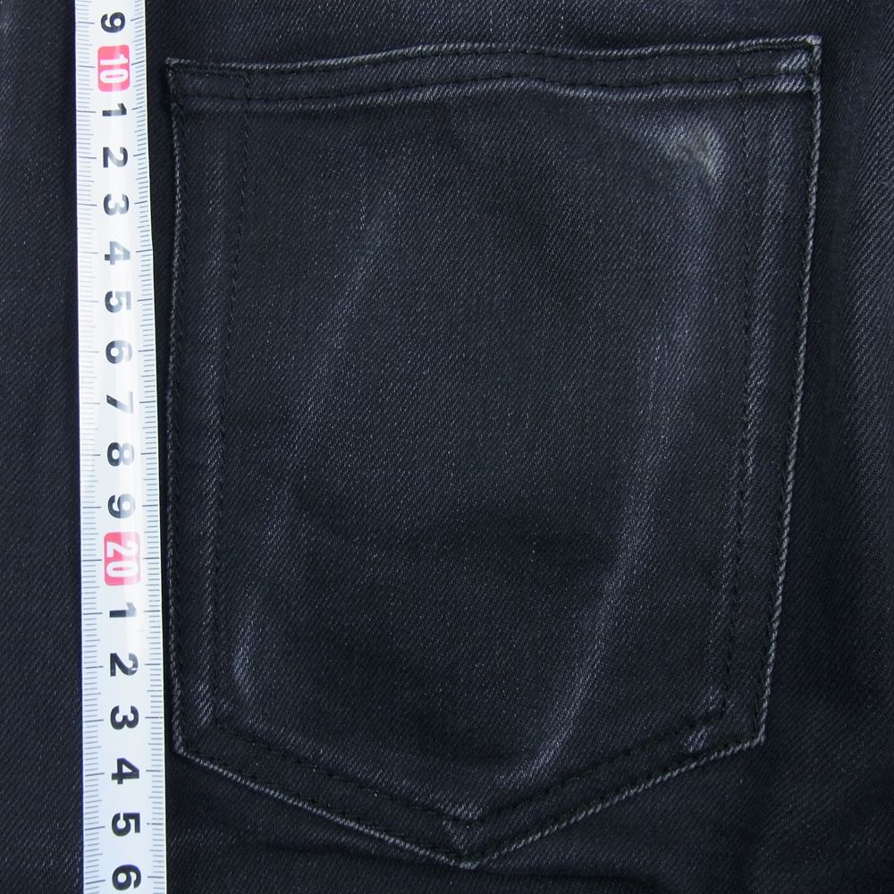 SAINT LAURENT サンローラン 638498 YO500 D02 M/SK-LW ブラックデニム スキニーパンツ ブラック系 28【中古】