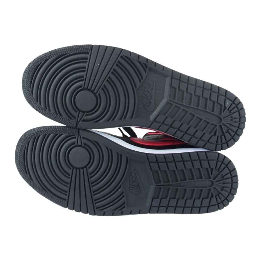 NIKE ナイキ BQ6472-004 WMNS AIR JORDAN 1 MID ウィメンズ エア ジョーダン 1 ミッド スニーカー ブラック系 29cm【極上美品】【中古】