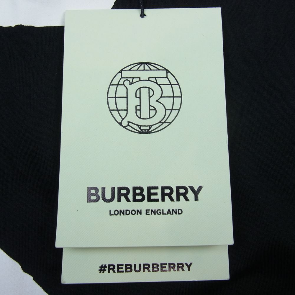 BURBERRY バーバリー 8037580 Love logo short sleeve T shirt ラブ ロゴ 半袖 Tシャツ ブラック系 S【新古品】【未使用】【中古】