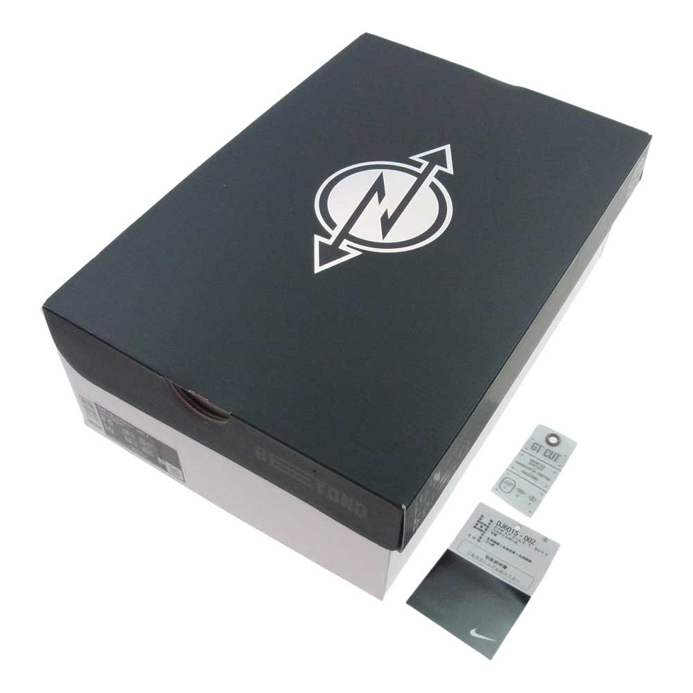 NIKE ナイキ DJ6015 002 Zoom G.T. Cut 2 Fundamental ズーム G.T. カット 2 スニーカー ブラック系 26.5cm【極上美品】【中古】