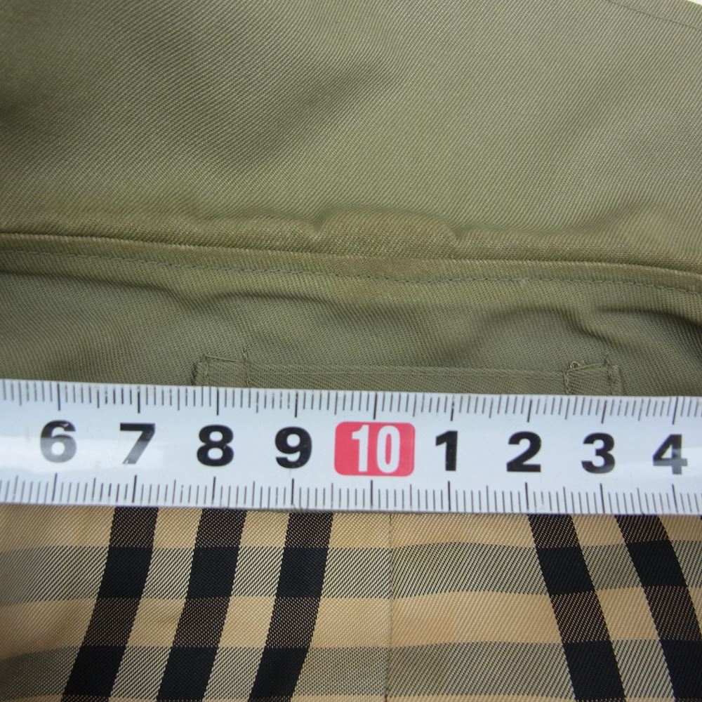 BURBERRY バーバリー ヴィンテージ 60s 70s Burberrys バーバリーズ REGDタグ トレンチ コート カーキ系【中古】