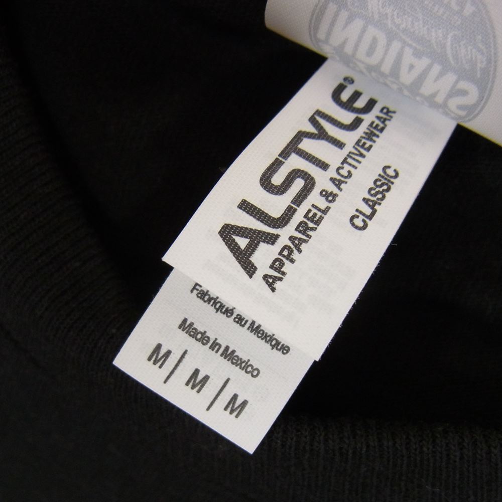 トウキョウ インディアンズ モーター サイクル ロゴ 半袖 Tシャツ ブラック系 M【中古】