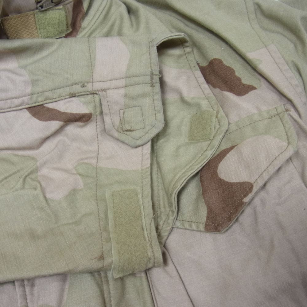 米軍 80s centre mfg co inc M-65 ミリタリージャケット ベージュ系 SMALL SHORT【中古】