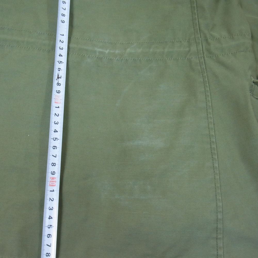 米軍 ヴィンテージ 80s M-65 COAT COLD WEATHER FIELD OG-107 ミリタリージャケット カーキ系 SMALL REGULAR【中古】