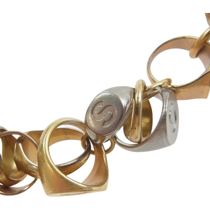 Sacai サカイ ブレスレット 20AW 20-0144S Ring Chain bracelet リング