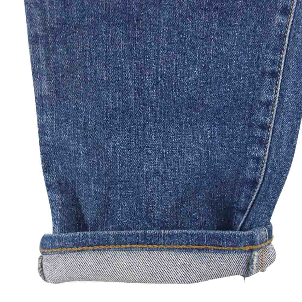 REMI RELIEF レミレリーフ ウエストドローコード ストレッチ イージー デニム パンツ インディゴブルー系 M【中古】