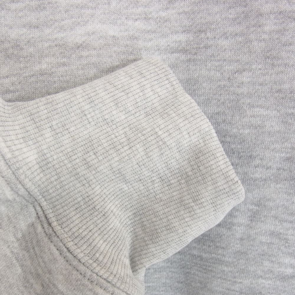 ダイワピア 21AW BE-56121W DOUBLE FACE CREW SWEAT フード後付 ダブルフェイス パーカー グレー系 L【新古品】【未使用】【中古】