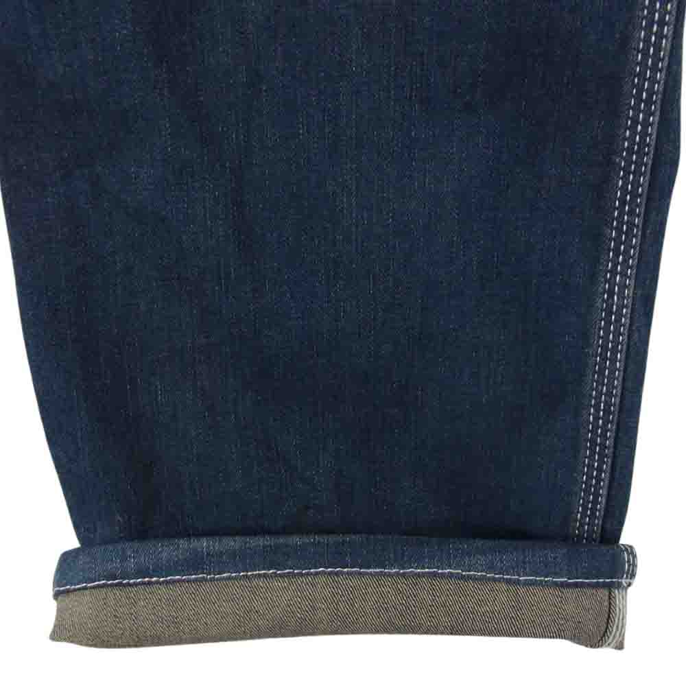 VANSON バンソン イーグルエンブレム 13oz ユーズド 加工 ストレッチ デニム パンツ 2022年モデル インディゴブルー系 32【中古】