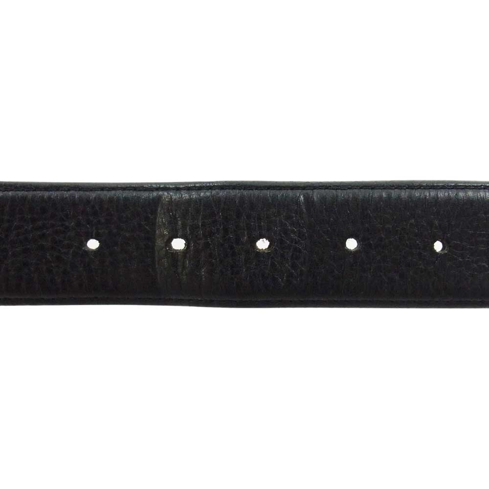 CHROME HEARTS クロムハーツ(原本無) BLT GUNSLINGER 1.5 ガンスリンガー レザー ベルト ブラック系【中古】