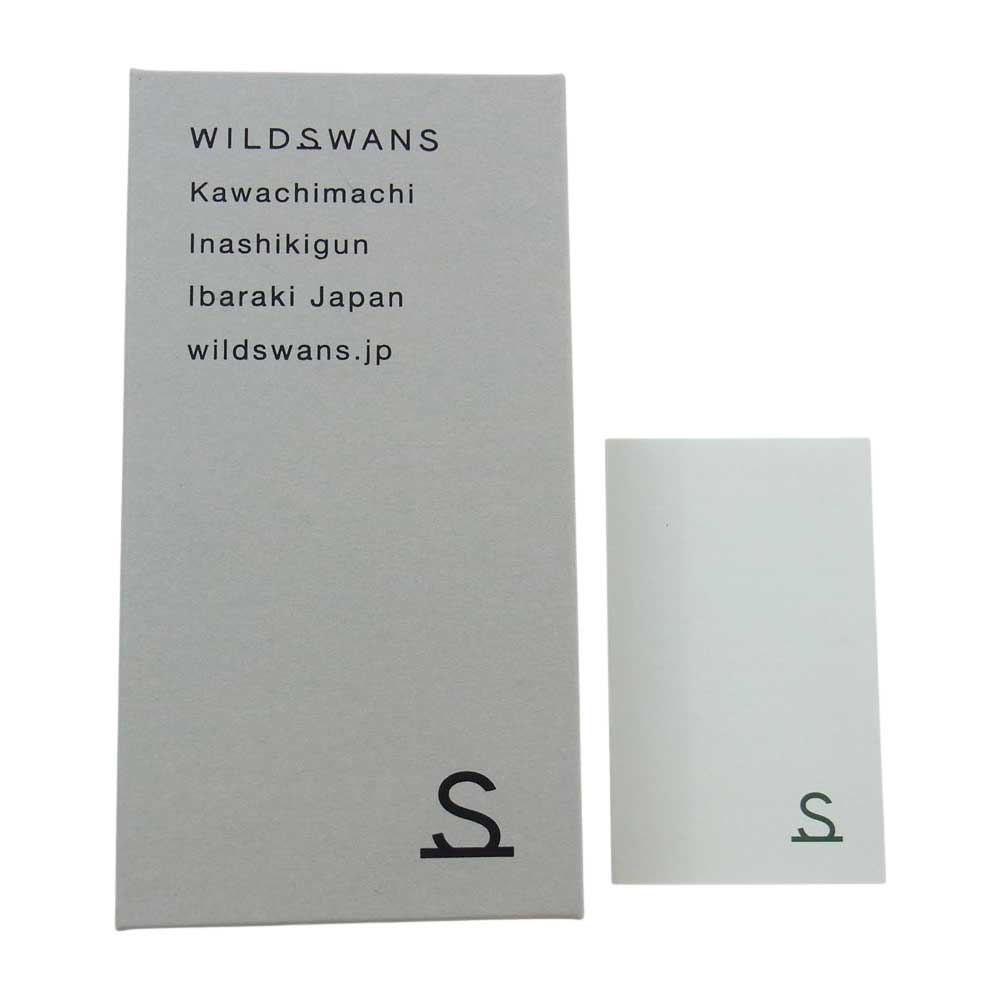 WILDSWANS ワイルドスワンズ TONGUE フルグレインブライドルレザー コンパクトウォレット ミニ財布 ロンドンカラー ライトブラウン系【美品】【中古】