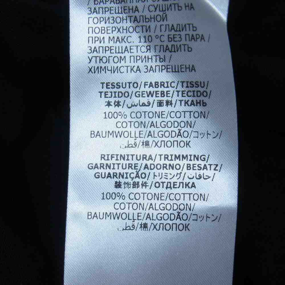 Alexander McQueen アレキサンダーマックイーン 50018 ケリングジャパンタグ GRAFFITI グラフィティ ペイント ロゴプリント クルーネック 半袖 Tシャツ ブラック系 40【中古】