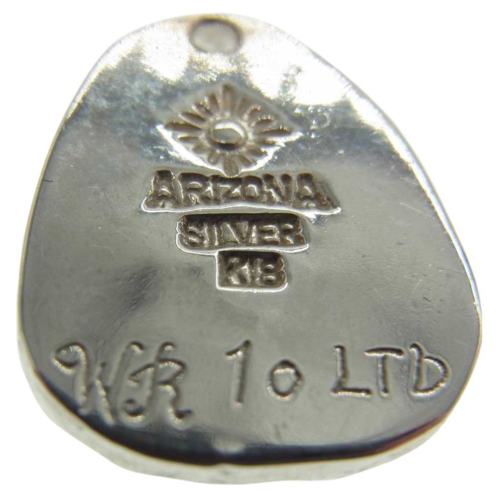 ARIZONA FREEDOM アリゾナフリーダム K18 太陽神 タタキ メタル 刻印 トップ ペンダント【中古】
