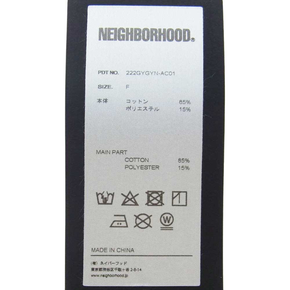NEIGHBORHOOD ネイバーフッド 22AW 222GYGYN-AC01 GRIP SWANY.TARP.CE グリップ スワニー タープ グレー系 F【新古品】【未使用】【中古】