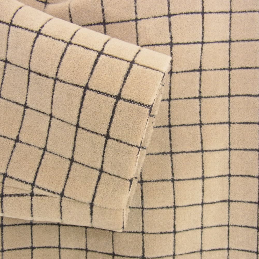 mina perhonen ミナペルホネン ta3257 moss tile モスタイル スキッパー ワンピース ベージュ系 36【新古品】【未使用】【中古】