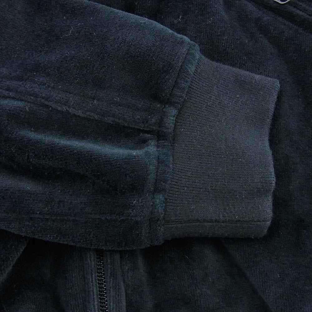 HYSTERIC GLAMOUR ヒステリックグラマー 02183CJ02 8BALL STMB 8ボール ジャカード ベロア フルジップ ブルゾン ブラック系 S【中古】