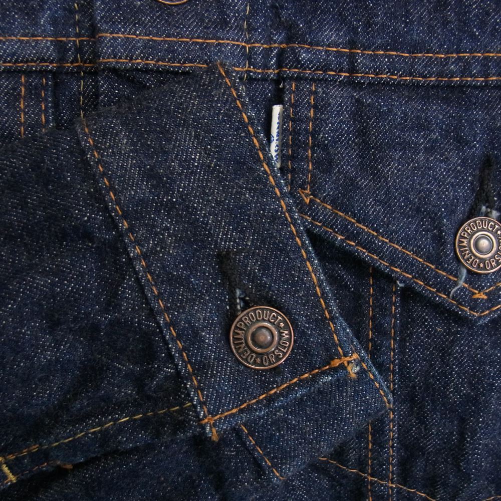 orSlow オアスロウ 3rd type デニム ジャケット インディゴブルー系 S【中古】