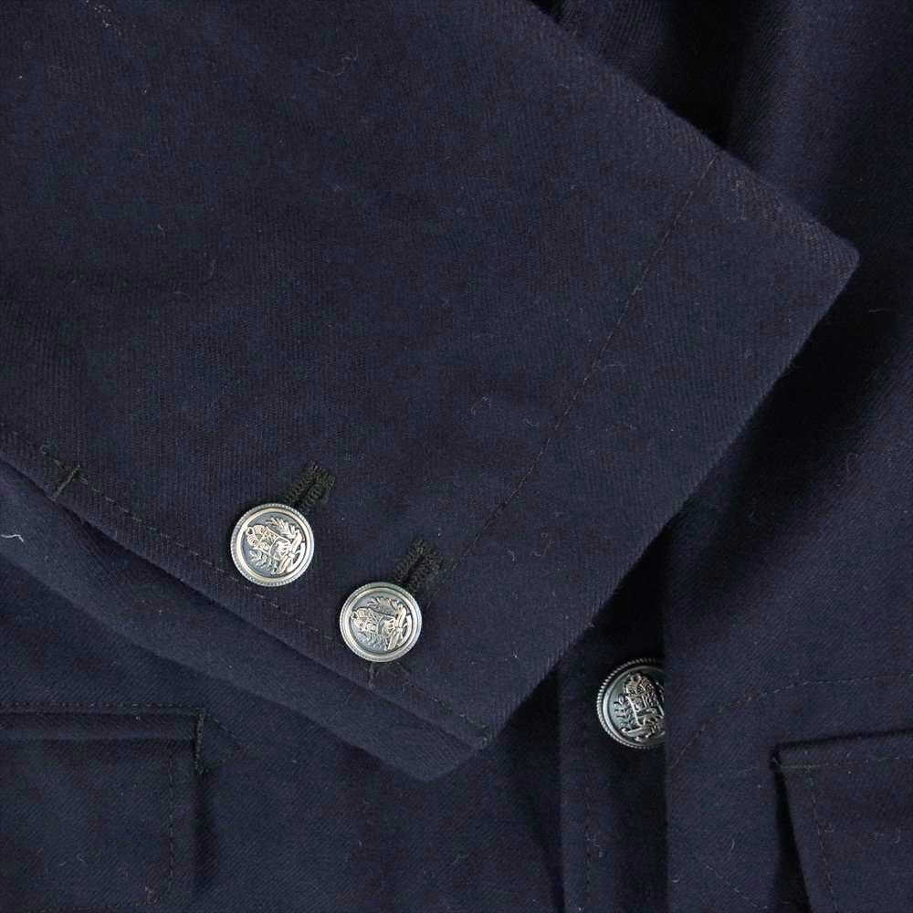 Engineered Garments エンジニアードガーメンツ BEAMS+別注 MID FIELD BLAZER UNIFORM SERGE ミッドフィールド ブレザー ユニフォームサージ ジャケット ネイビー系 M【中古】