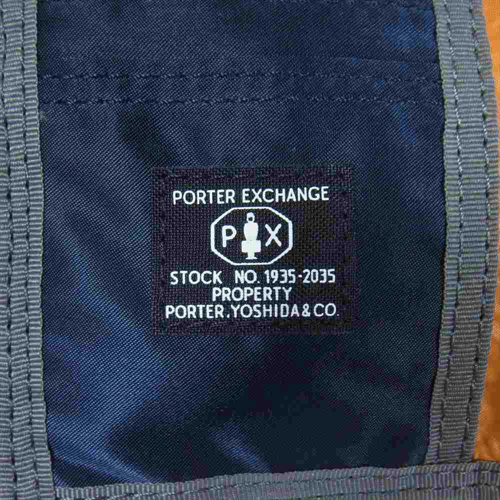 PORTER ポーター EXCHANGE PX TANKER HOLIDAY WALLET ホリデーウォレット ネイビー系【中古】