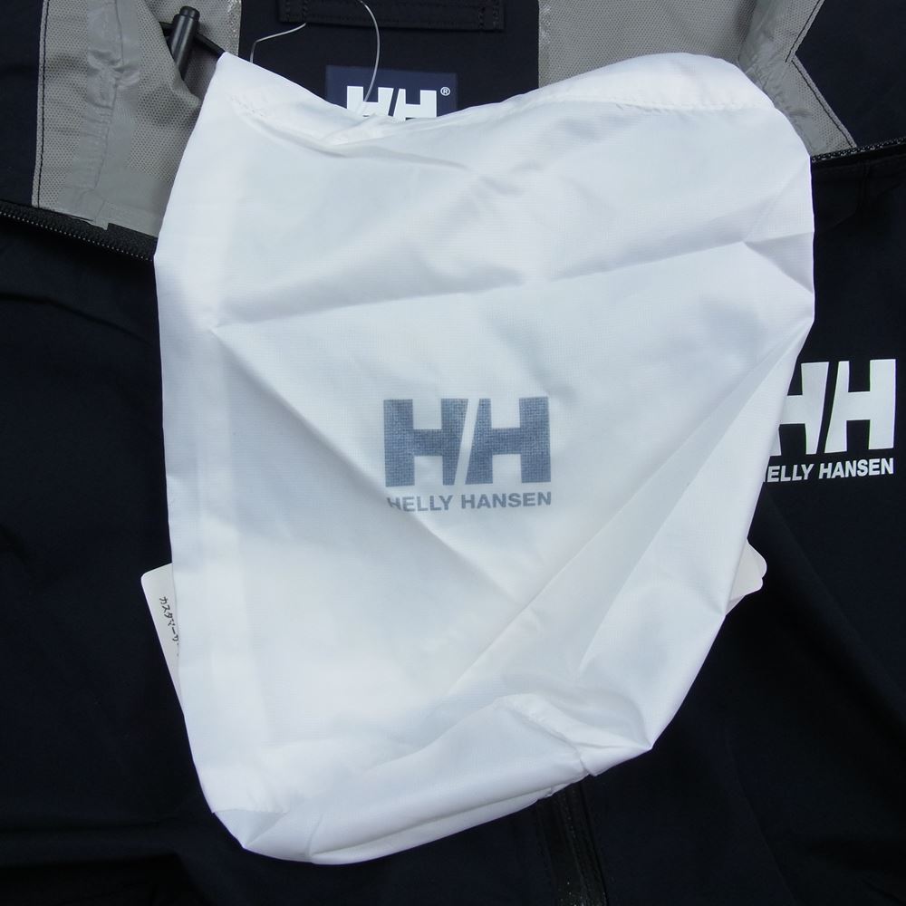 ヘリーハンセン HOE12106 Raine Light Jacket レイネ ライト ジャケット ブラック系 L【新古品】【未使用】【中古】