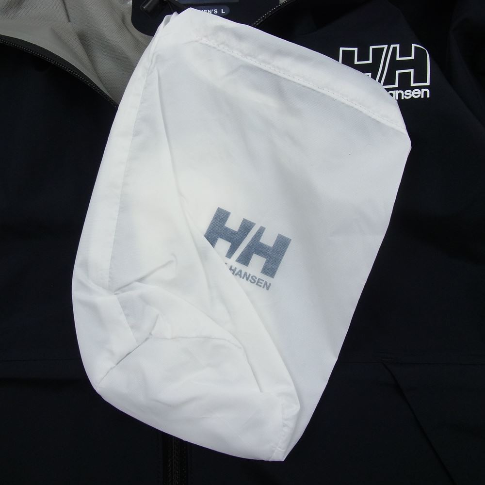 ヘリーハンセン HOE12106 Raine Light Jacket レイネ ライト ジャケット ブラック系 L【新古品】【未使用】【中古】