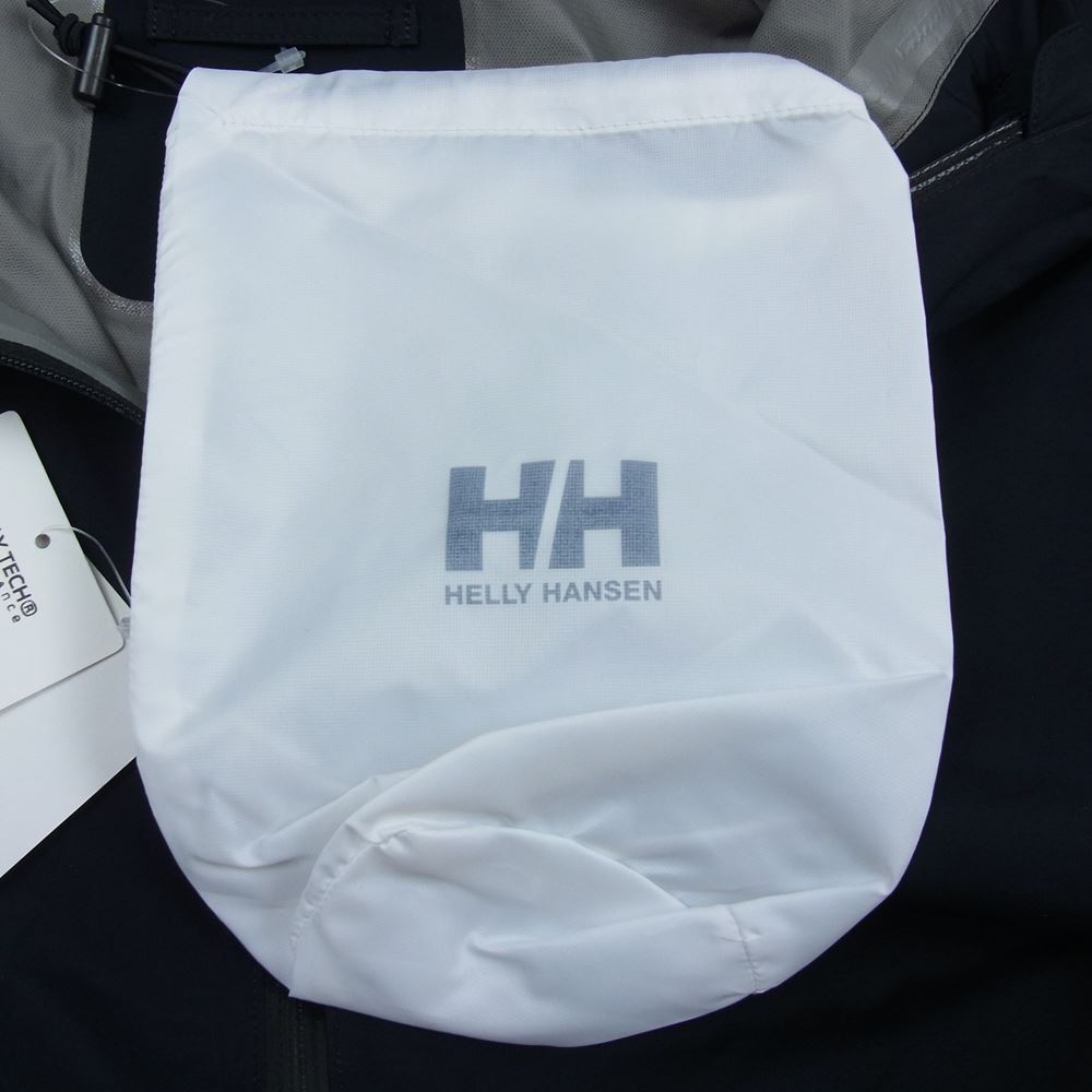 ヘリーハンセン HOE12106 Raine Light Jacket レイネ ライト ジャケット ブラック系 XL【新古品】【未使用】【中古】