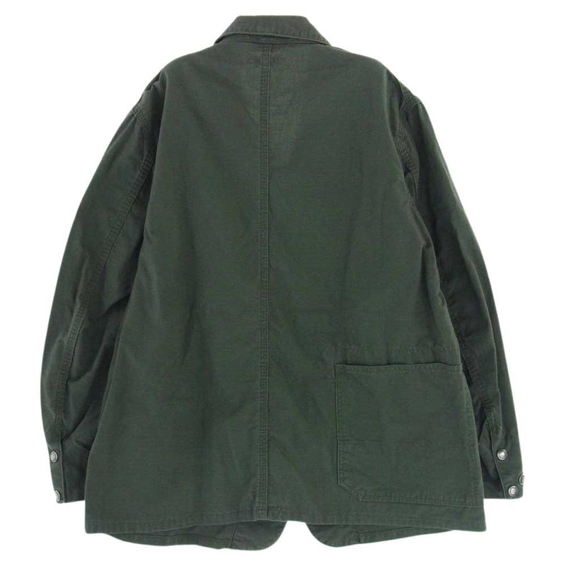 Engineered Garments エンジニアードガーメンツ Coverall Jacket Ripstop コットン リップストップ  カバーオール ジャケット カーキ系 XS【中古】