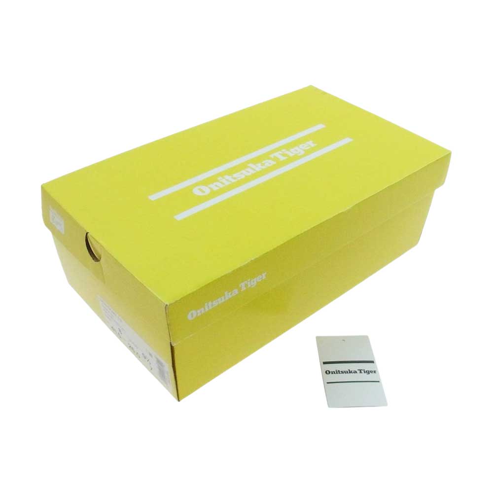ONITSUKA TIGER オニツカタイガー 1183B421-100 DENTIGRE LS デンティグレ ローカット スニーカー ブラック系 グレー系 26.0cm【中古】