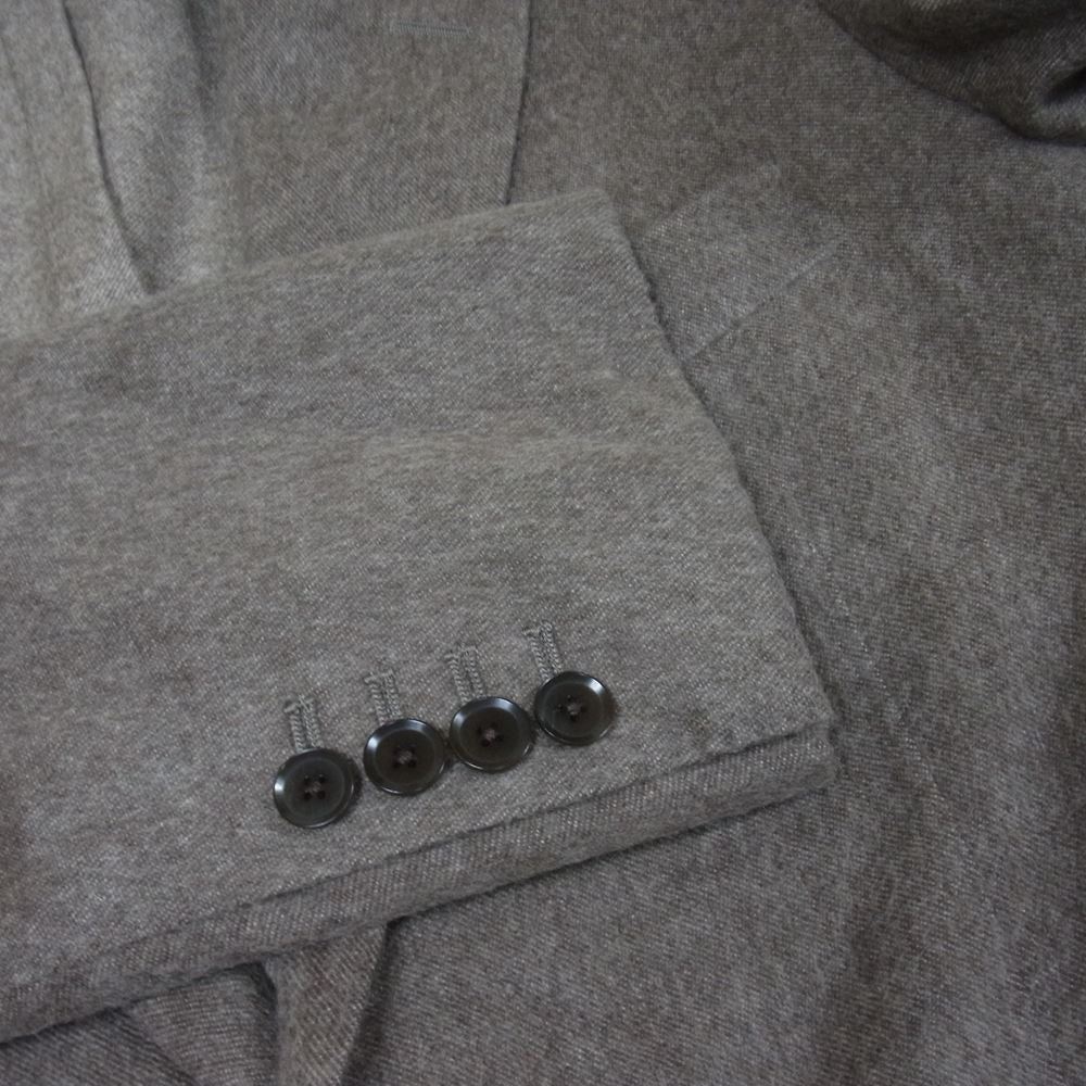 TOMORROWLAND トゥモローランド カシミア混 テーラード ジャケット ブラウン系 48【中古】