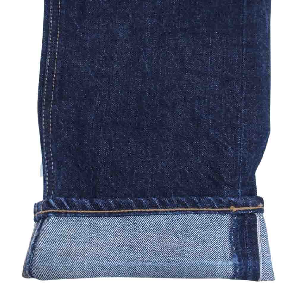 GERUGA ゲルガ GR-P-01D TIGHT STRAIGHT DENIM PANTS リジッド 赤耳 スリム タイト ストレート デニム パンツ ネイビー系 W31【中古】
