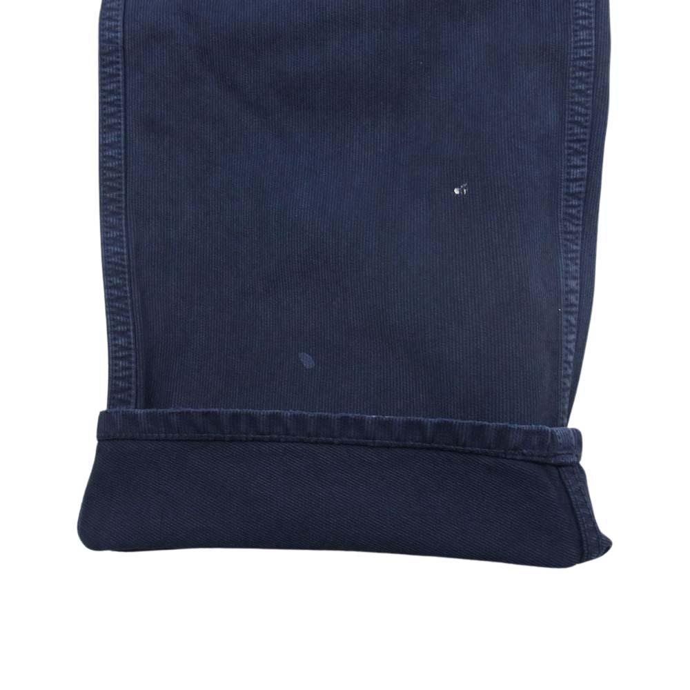 VISVIM ビズビム 22SS 0122105008011 ICT限定 FLUXUS 17 DRY PIQUE ドライ ピケ サスペンダー パンツ ネイビー系 4【中古】