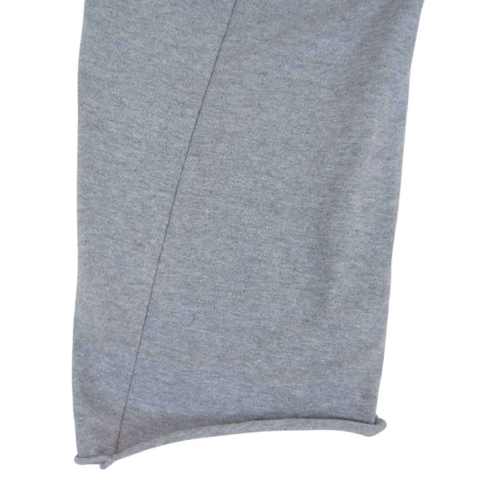 EYEFUNNY アイファニー 日本製 シルバー925 ファスナー カットオフ スウェット パンツ グレー系 S【中古】
