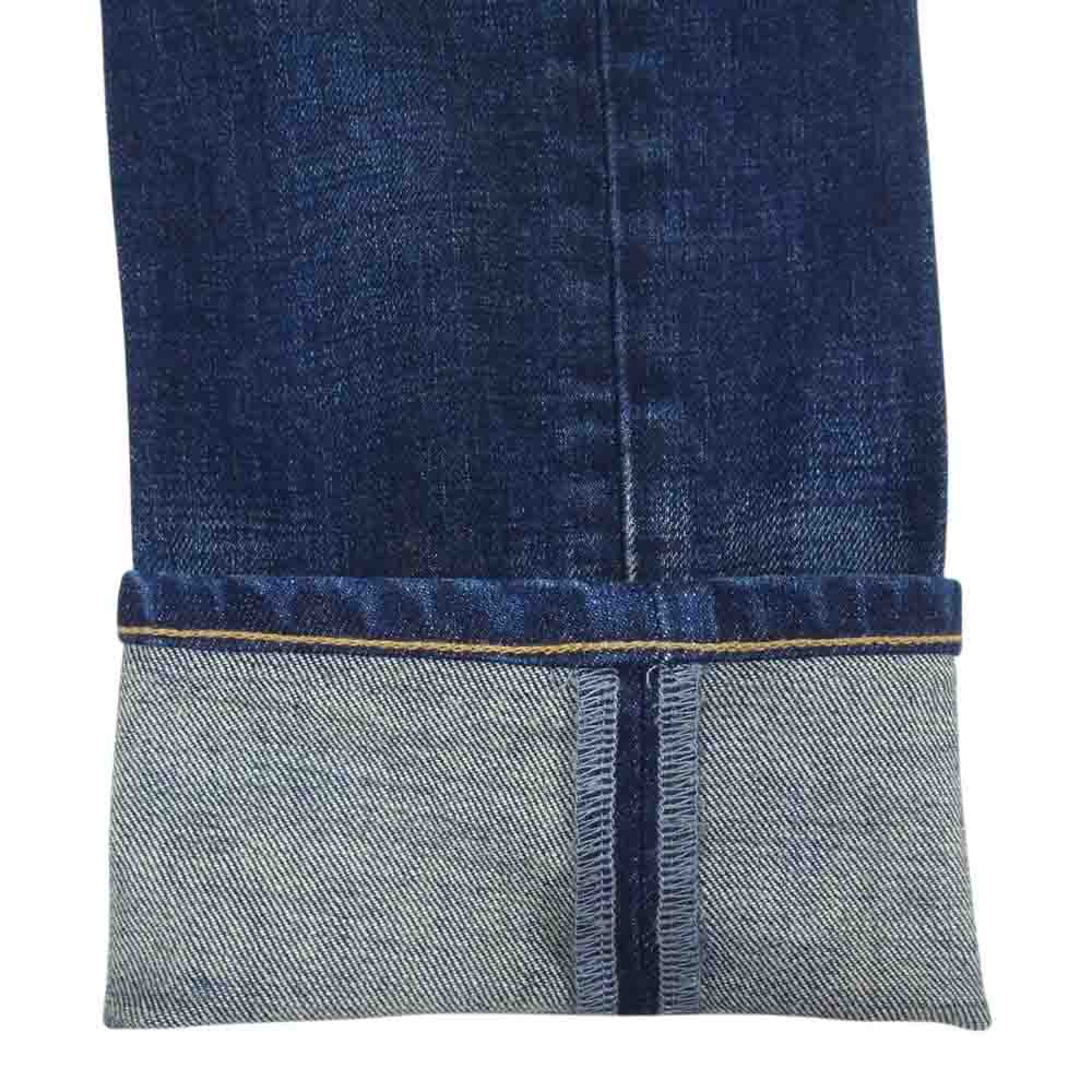 ISAMUKATAYAMA BACKLASH イサムカタヤマバックラッシュ 1483-02 13oz USED加工 ストレッチ サルエル デニム パンツ インディゴブルー系 M【中古】