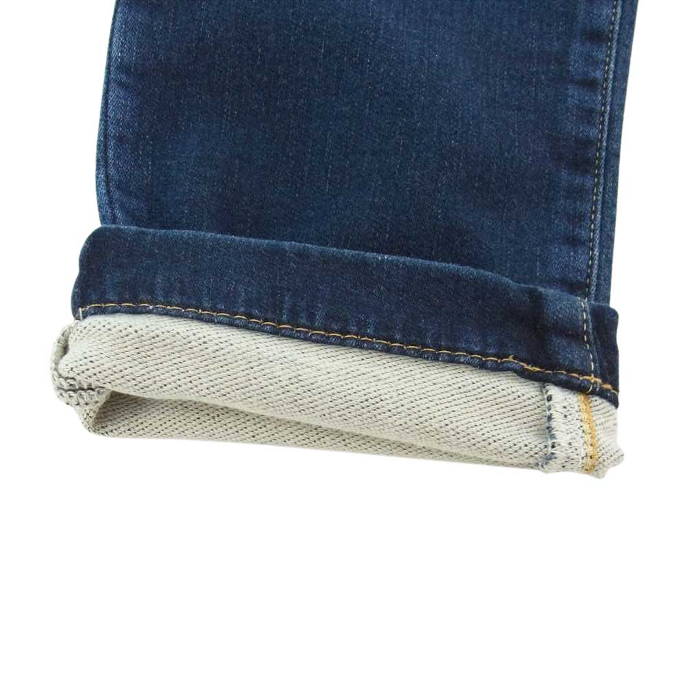 1piu1uguale3 ウノピュウノウグァーレトレ MRP098 SWEAT DENIM RELAX スウェット デニム イージー パンツ インディゴブルー系 IV【中古】