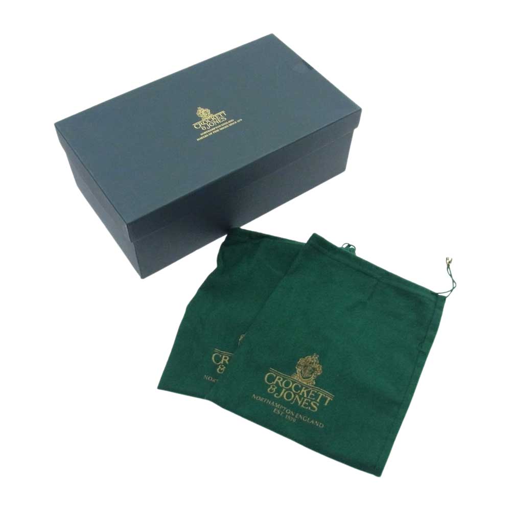 CROCKETT&JONES クロケットアンドジョーンズ 9262RD-14B MORETON モールトン Uチップ レザー ドレスシューズ ブラウン系 7E【中古】