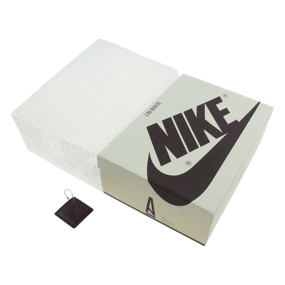 NIKE ナイキ DO7097 100 ×A MA MANIERE AIR JORDAN 1 RETRO HIGH OG SP アマ マニエール エアジョーダン1 ハイカットスニーカー ホワイト系 エンジ系 28.5cm【極上美品】【中古】