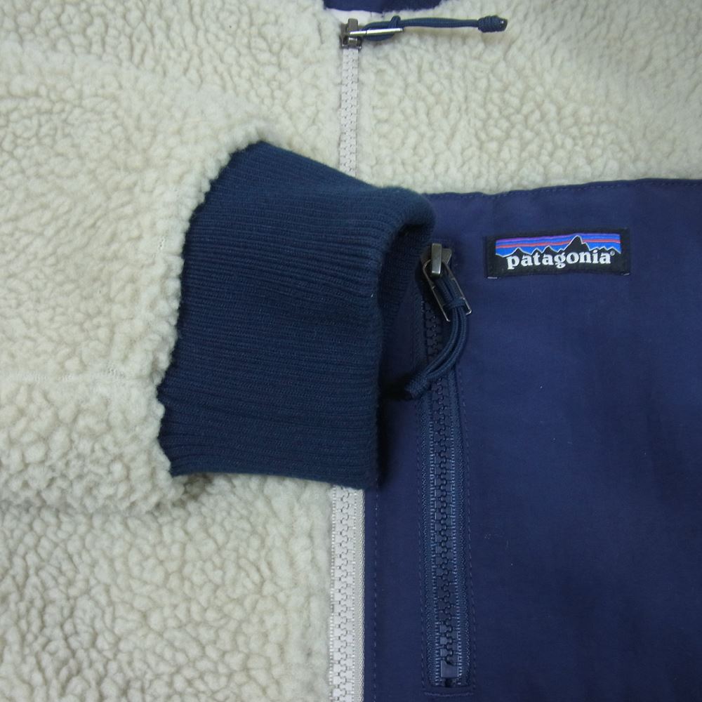patagonia パタゴニア 22830FA20 RETRO-X BOMBER JACKET レトロ X フリース ジャケット オフホワイト系 L【中古】