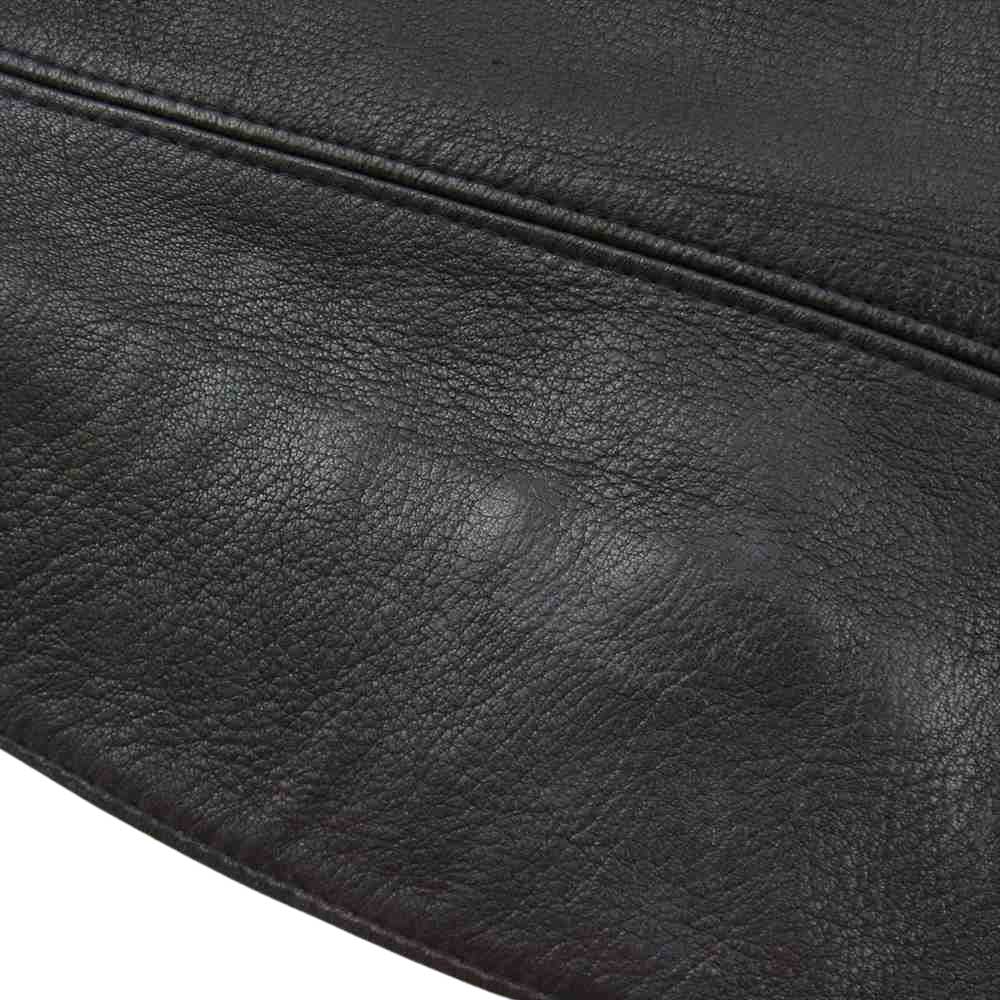 Lewis Leathers ルイスレザー LLJT2012 × REAL McCOY'S リアルマッコイズ ディアスキン Lightning ライトニング ライダース ジャケット ブラック系 38【中古】