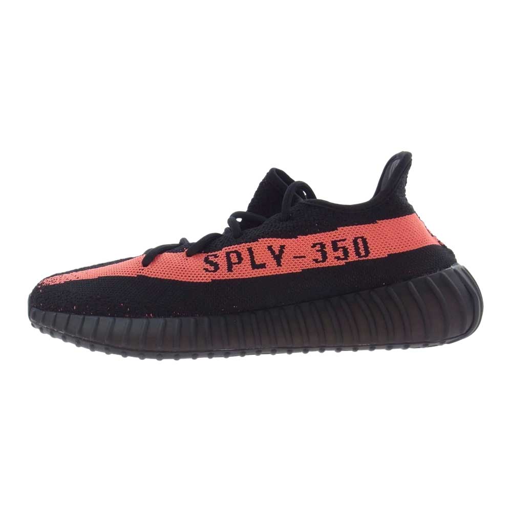 adidas アディダス BY9612 YEEZY Boost 350 V2 Core Black Red 