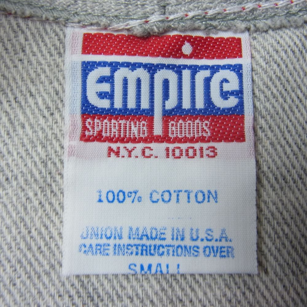 エンパイア 70s CINCINNATI ワッペン 半袖 ベースボール シャツ グレー系 S【中古】