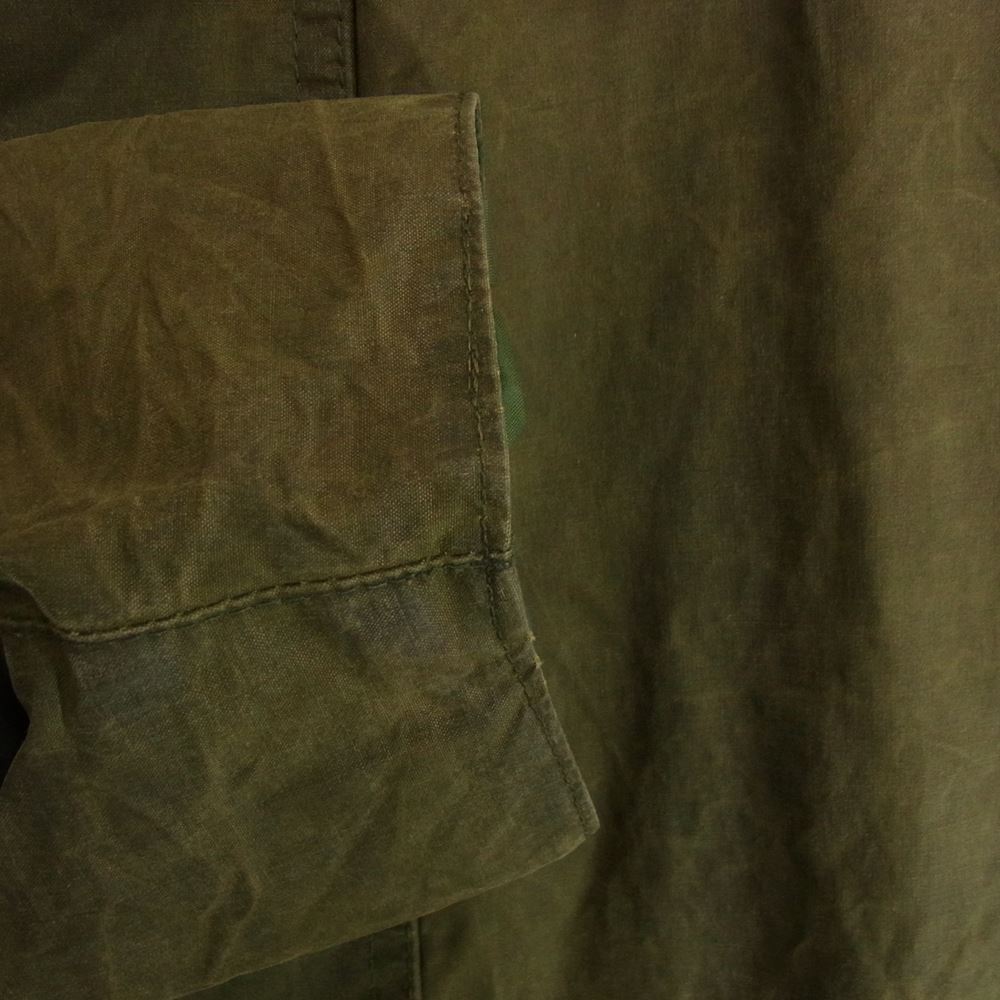 ルイスクリーク オイルド ジャケット カーキ系 M【中古】