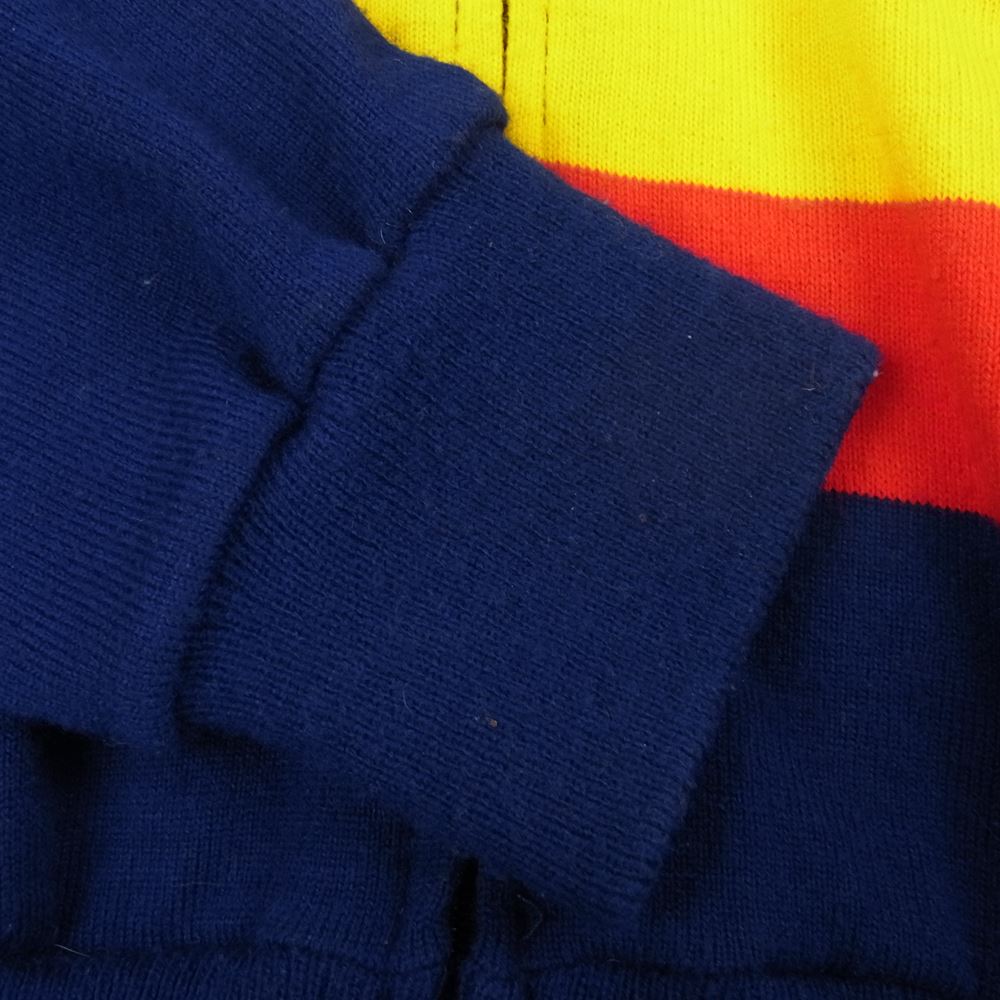 メダリスト ヴィンテージ ニット フルジップ ジャケット ネイビー系 XL【中古】